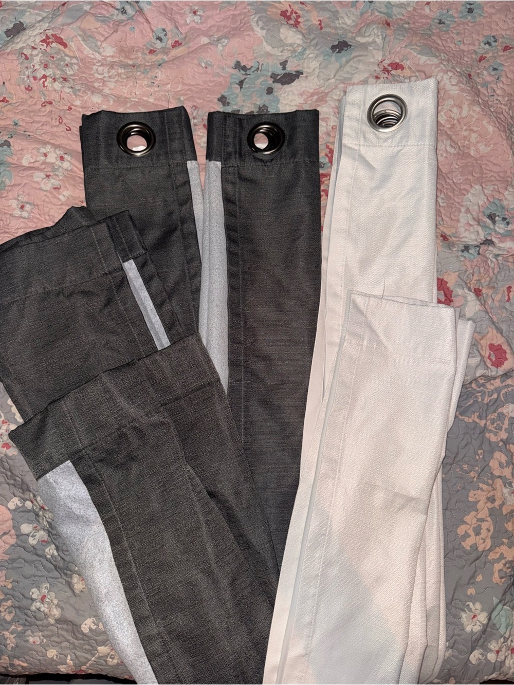 Men's Black and White Performance Stretch Pants